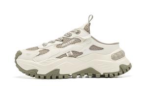 QIAODAN Нескользящие износостойкие низкие повседневные туфли женские, белые, серые