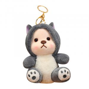 Очаровательный рюкзак с животными маленькие куклы-талисманы плюшевый кулон высота 12см Happy Fish