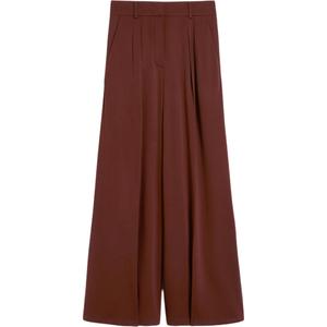 Женские повседневные брюки Cherry MaxMara, бордовый