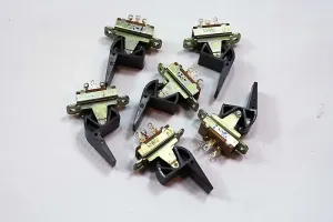 Переключатели Formanta Polivoks (Форманта Поливокс), 6 штук; черные