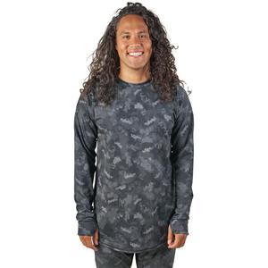 Мужская футболка-футболка Summit Base Layer с круглым вырезом Blackstrap, Terrain Storm