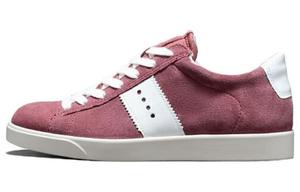 Ecco Низкие женские кроссовки для скейтбординга, белые, красные