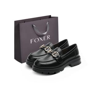 FOXER Лоферы женские черные