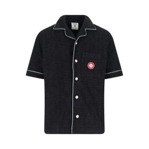 Рубашка Casablanca Towelling Monogram Shirt, Black