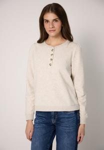 Толстовка Street One Studio Sweatshirt, Beige/Mottled Beige