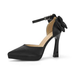 Туфли на высоком каблуке 10 см, женские Zubumei, Black