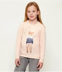 Блуза regular fit Guess, персиковый