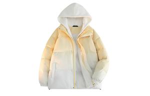 WARRIOR Пуховик Huichao Riding The Wind Collection унисекс, Gradient Yellow