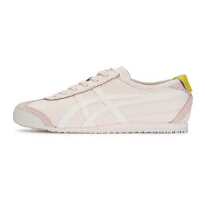 Onitsuka Tiger MEXICO 66 Нескользящие и дышащие низкие повседневные туфли унисекс розового цвета