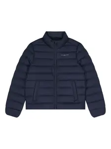 Утепленная куртка с логотипом Tommy Hilfiger Junior, синий