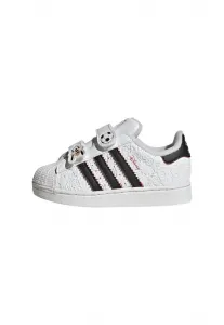 Кроссовки disney superstar ii с удобной застежкой Adidas Originals, Cloud White Core Black Red
