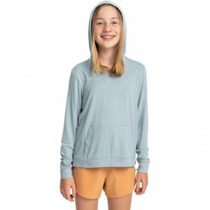 Детская толстовка с бамбуковым принтом Free Fly, Ocean Mist