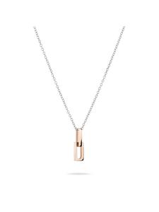 LIEBESKIND BERLIN Колье Mini Link в двухцветном исполнении из серебра и розового золота