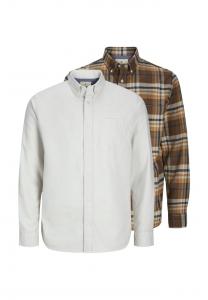 Рубашка Norris с длинными рукавами 2 шт. в упаковке Jack & Jones, мультиколор
