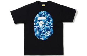 Футболка Ape Head Series для мужчин A Bathing Ape, черный/зеленый