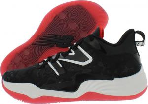 Женские низкие кроссовки New Balance, Black Red Black