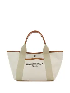 Маленькая сумка-тоут Biarritz BALENCIAGA, нейтральный