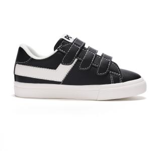 TOP STAR Детские кроссовки для скейтбординга Детские низкие белые Pony, черный