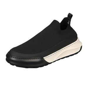 Износостойкие, дышащие, легкие, увеличивающие рост низкие повседневные туфли, мужские, черные ZUOSAISI, Black