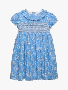 Детское платье Capel для праздника со сборками Trotters, Blue