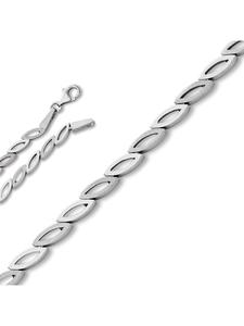 ONE ELEMENT Браслет из серебра 925 пробы, диаметр 17 см