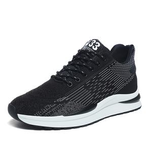 Дышащие низкие повседневные туфли для мужчин King Jinmai, Black