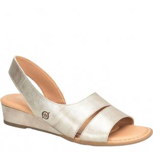 Born Женские сандалии Crista светло-золотистого цвета