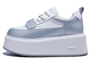 Низкие женские кроссовки Junjali, Silver Unlined