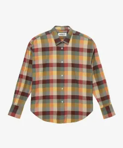 фланелевая клетчатая рубашка