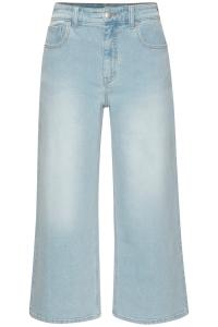 Джинсы с широкими штанинами LASCANA, светло-голубой