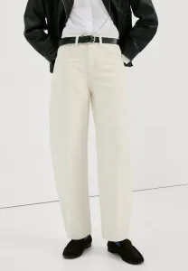 Широкие ноги Mango, Off-White