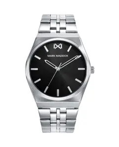 Мужские часы Marais со стальным корпусом и браслетом Mark Maddox, серебряный