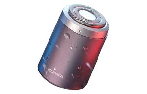 Мужская электробритва Razors Mini, триммер для бороды, дорожная KONKA, фиолетовый