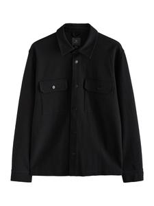 Рубашка на пуговицах классического кроя Next, черный