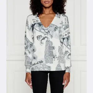 Свитер обычного кроя Desigual, белый