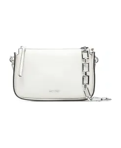 Архивная цепочка, сумка через плечо, размер XS Calvin Klein, бежевый