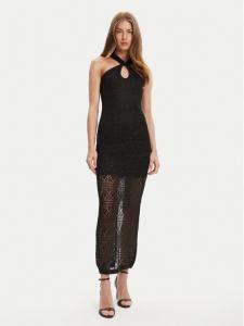 Облегающее трикотажное платье W5YK48 Z37G0 Guess, черный