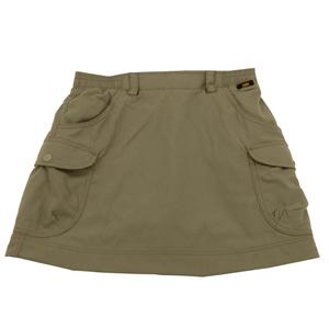 Юбка Jack Wolfskin Kleid Röcke Treasure Hunter Skort, зеленый