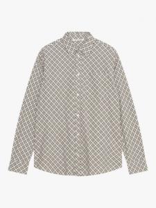 Фланелевая рубашка из хлопка Nico Bias WOOD WOOD, Rose Smoke