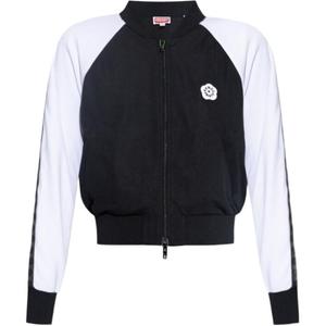 KENZO Куртка Logo Embroidered Sweatshirt