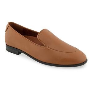 Женские кожаные лоферы Aerosoles Wells, цвет Tan Shiny Leather