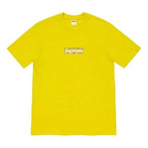 Футболка fw19 week 17 bandana box logo tee Supreme, желтый