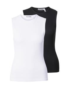 Топ WEEKDAY, Black/White