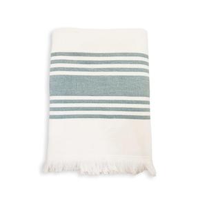 Полотенце для хамам на махровой подкладке Le Comptoir De La Plage, синий