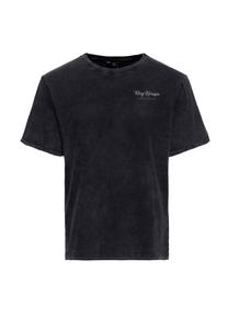 Рубашка с принтом и специальной кислотной стиркой Kustom Kulture KING KEROSIN, черный