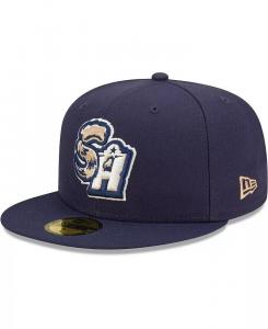 Мужская темно-синяя шляпа San Antonio Missions Authentic Collection Team Home 59FIFTY New Era, синий