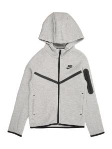 Толстовка с капюшоном на молнии Nike Sportswear TCH FLC, серый