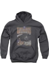 Толстовка с капюшоном DC Comics Detective #27 потертая молодежная Gildan, Charcoal