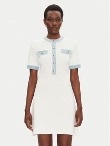 Трикотажное платье обычного кроя 251-RMROME M Morgan, белый