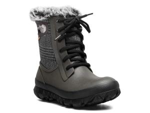 Ботинки Bogs Arcata Plaid Snow Boot - Women's, Cement Grey/Multicolor